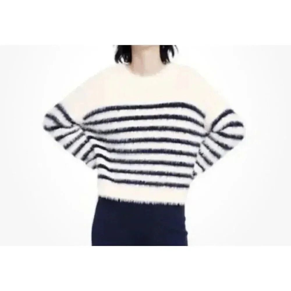 La Ligne for Target NWT Women’s Striped‎ Fluffy Sweater Size 4X